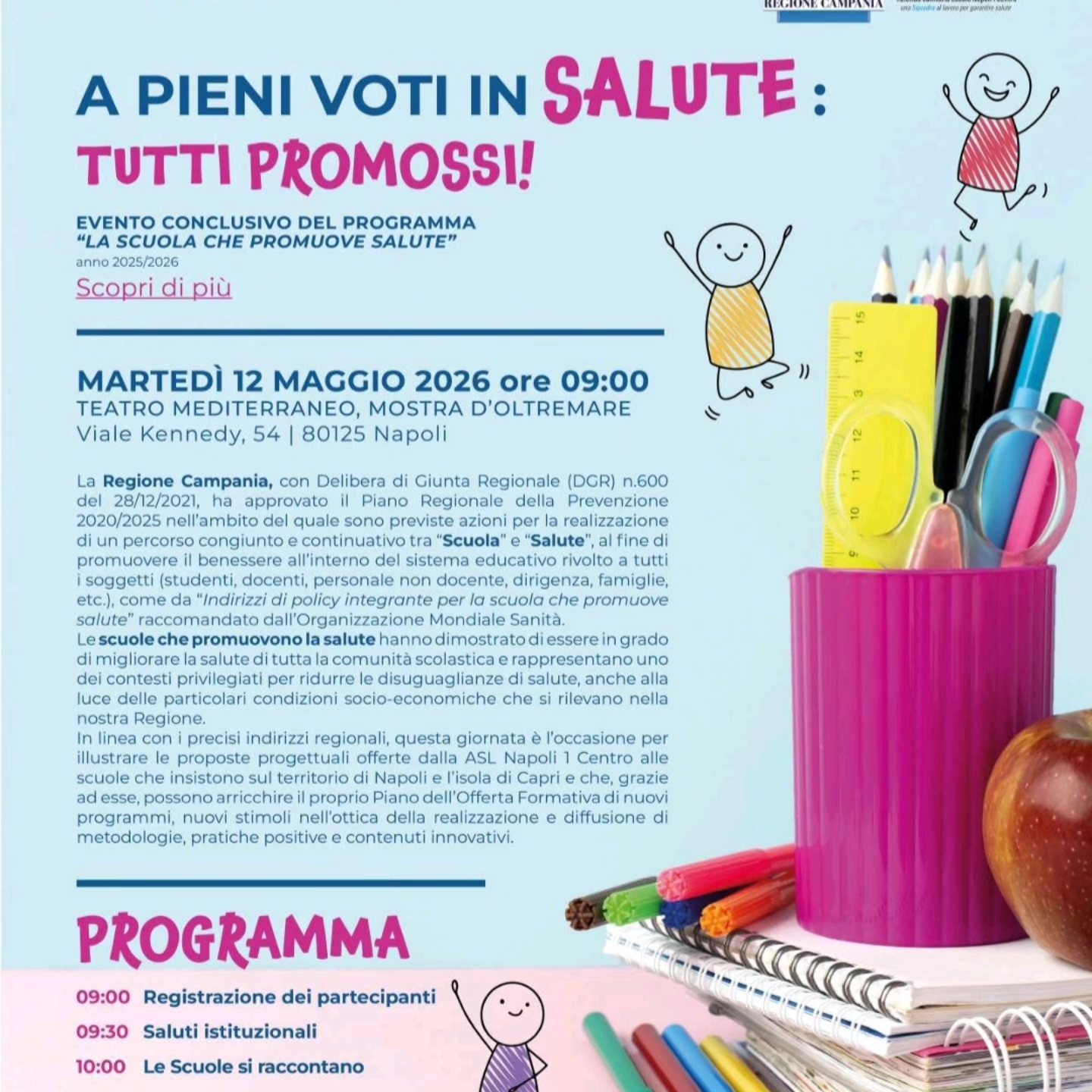 Note di salute e armonia! Tutti promossi a pieni voti!